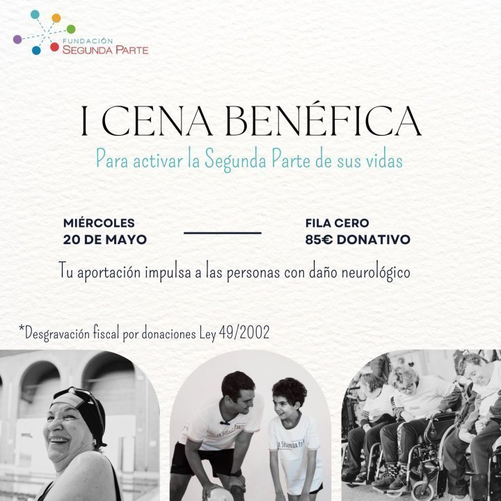 I Cena Benéfica Fundación Segunda Parte